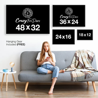 Camping Canvas Art  "Fireside Dreams" | Campfire Art Wall Hanging | Colorful Abstract Painting Art | Aesthetic Interpretation Wall Decor